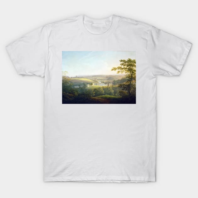 George Cuitt the Younger Easby Abbey, Near Richmond T-Shirt by pdpress